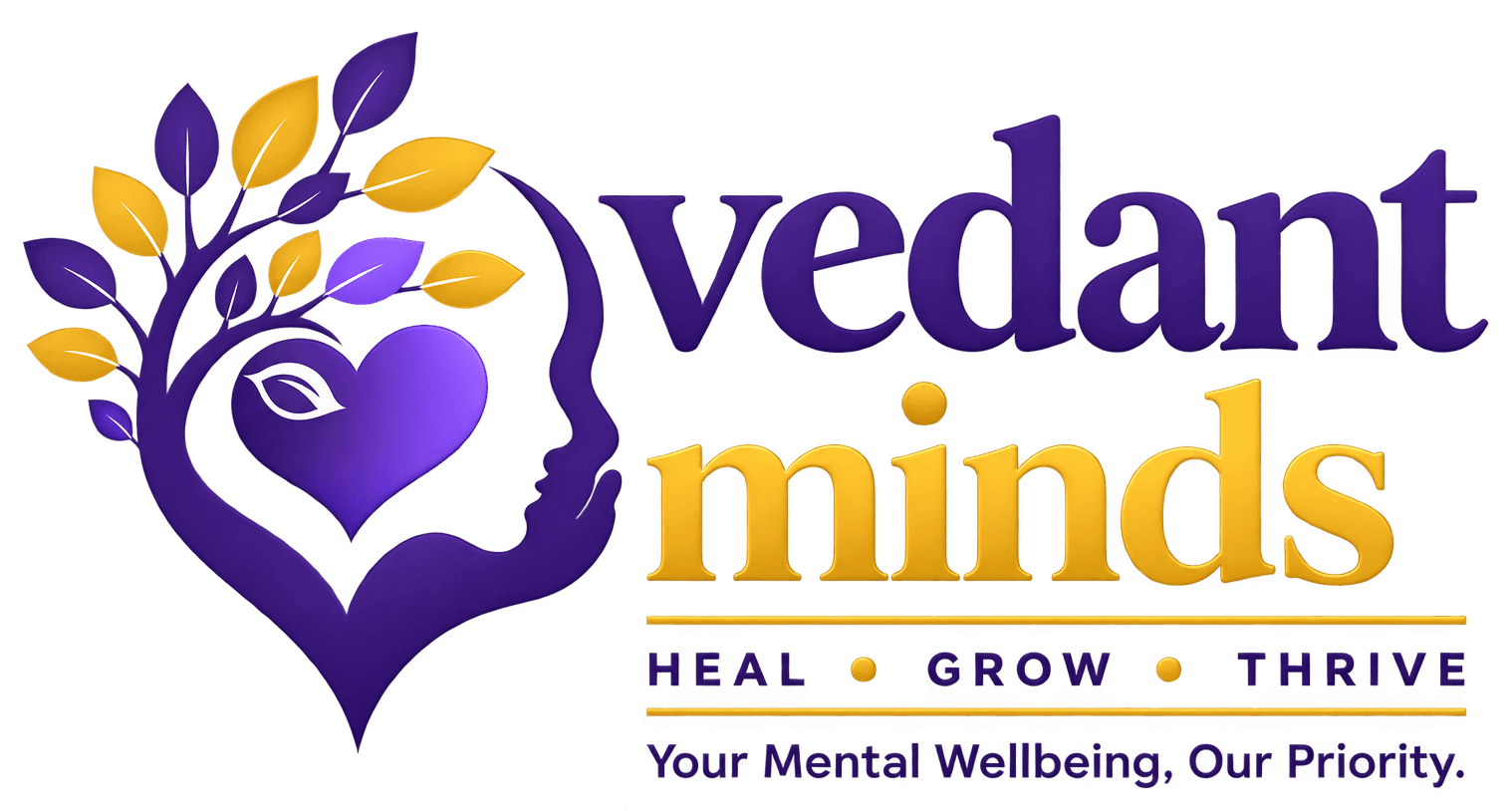 Vedant Minds — Heal, Grow, Thrive. Your mental wellbeing, our priority.
